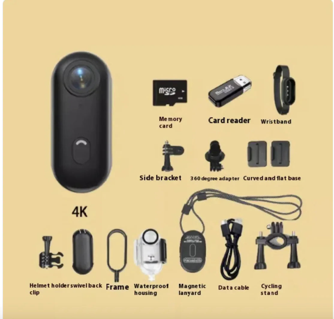 Palm-Sized Sports Action Cam
