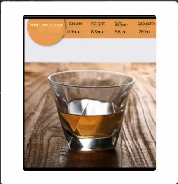 Crystal Whiskey Sipper