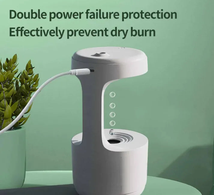 Aqua Mist Aroma Diffuser with Clock for Home & Work