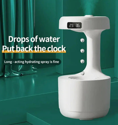 Aqua Mist Aroma Diffuser with Clock for Home & Work