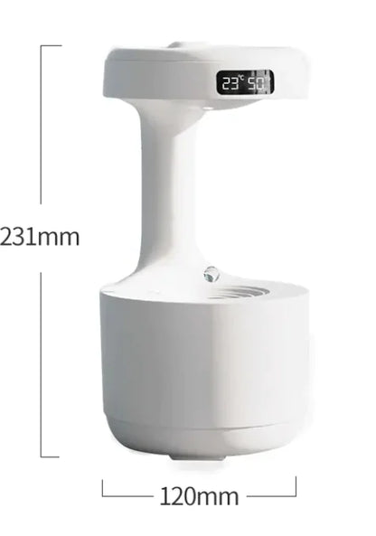 Aqua Mist Aroma Diffuser with Clock for Home & Work