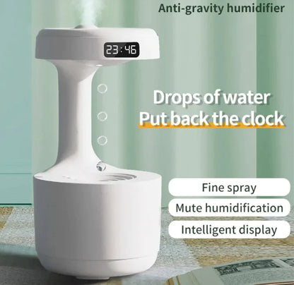 Aqua Mist Aroma Diffuser with Clock for Home & Work